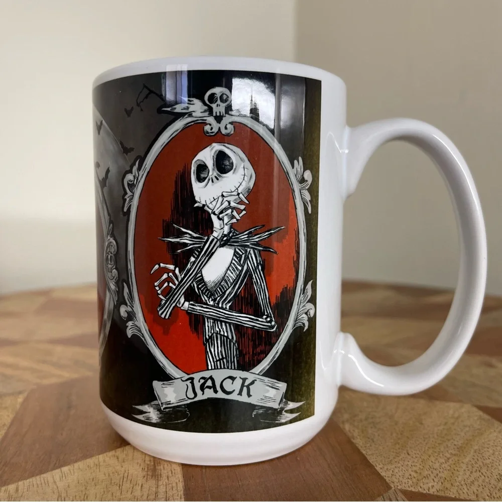 NEW Disney The Nightmare Before Christmas Jack and Sally Halloween Mug